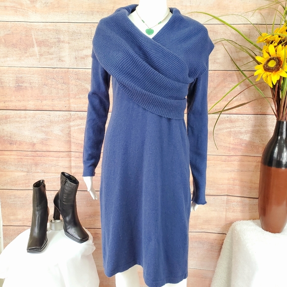 Anthropologie Dresses & Skirts - Anthropologie Cullen 100% cashmere sweater dress